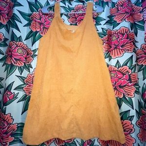 FP V-neck Smock Dress Corduroy